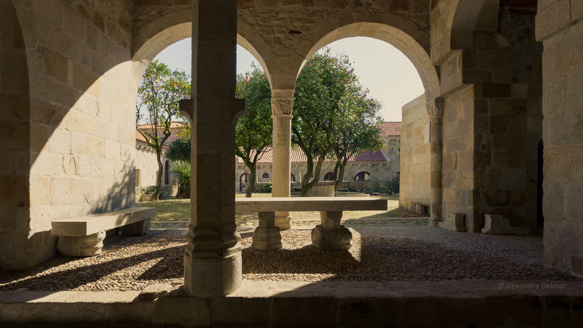 Claustro do Mosteiro de Leça do Balio